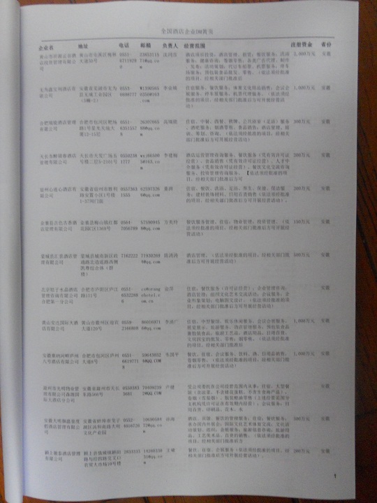 中國酒店企業(yè)黃頁可開展精準營銷，電話營銷、郵件營銷、傳真營銷等等多管齊下，圓您銷售冠軍夢