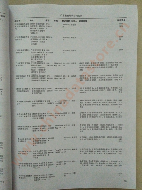 中國廣東教育培訓(xùn)企業(yè)黃頁可開展精準(zhǔn)營銷，電話營銷、郵件營銷、傳真營銷等等多管齊下，圓您銷售冠軍夢